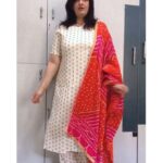 Falguni Rajani Instagram - Outfits by @sheetkart n @arayna.india #indianlook#indianwear#bhartiyanari#suitsalwar