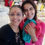 Fathima Babu Instagram – Ganesh chaturthi with Chaithra in Bangalore