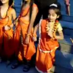 Fathima Babu Instagram - Fancy dress competition Ram, Laxman, Seetha going to Vanavasam. Never knew Seetha was so happy with the decision. 🤣😅🌹 👇👇