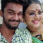 Fathima Babu Instagram – My baby boy ரஞ்சித் asst director in yaaradi nee mohini