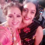 Fathima Babu Instagram - With the super gorgeous girl அபிராமி அபிராமி <3