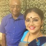 Fathima Babu Instagram - With Shri Ramnath Mani
