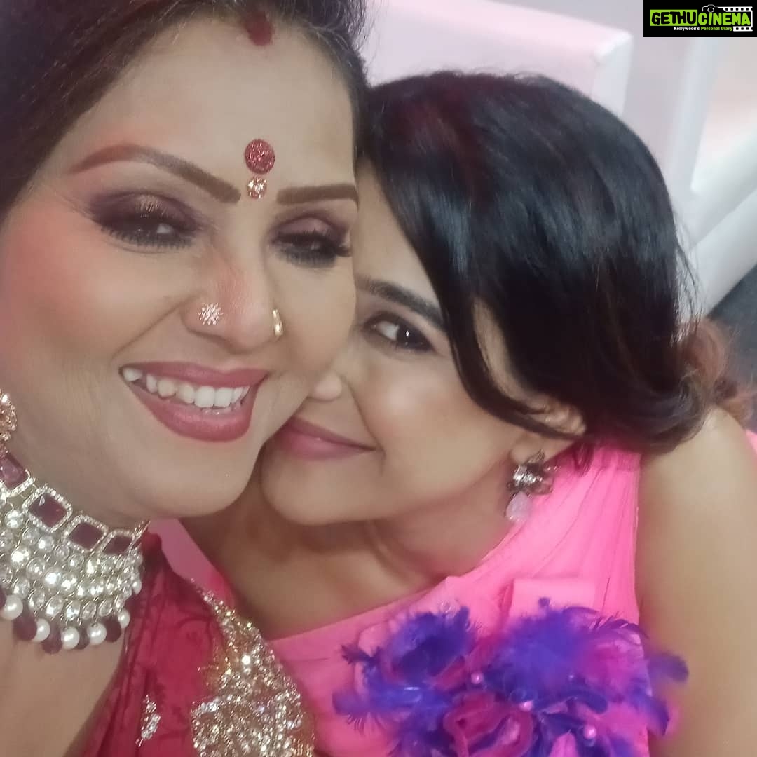 Fathima Babu Instagram - With Sakshi on whom all dresses look so good She quipped that day - that I look like a goddess who had descended from heaven