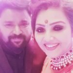 Fathima Babu Instagram – With Gopinath who started his career on screen with me doing his first ever make up while we worked for NDTV.  He always calls me senior