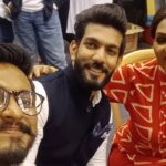 Fathima Babu Instagram - With the inimitable Mugen and his friend Irfan