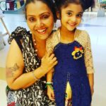 Fathima Babu Instagram – With the youngest admirer of my current serial yaradi nee mohini