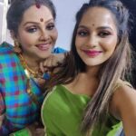 Fathima Babu Instagram - With Aishwarya Dutta