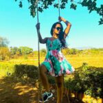 Gajala Instagram - Shut up ... and swing!!!! 🦢 #gajala#gazal#telugu #actress #gajala Somewhere In My World