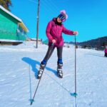 Gajala Instagram - Spot the poler bear 🐻!!!!!! ❄ @jktourismofficial #gajala #gazala #kashmir #skiing