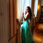 Gajala Instagram - Look around ... it’s raining ❤️ #jade#gazala#gowns #castlewedding#dream#telugumovie #telguactress #gajala#dream Castle Brando, Italy