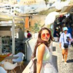 Gajala Instagram - Never settle for just one scoop !!! ❤️ #white #santorini #gajala #gazala #teluguactress #telegucinema Thíra, Kikladhes, Greece