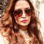 Gajala Instagram - One is not born, but rather becomes, a woman....!! #selfie #indianwear #salonayesha #brownhair #gajala #gazalashaikh #sunglasses #pout #pinklips #blessed