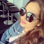 Gajala Instagram - Sun kissed 🌞 Billions of stars will lose it’s fuel from the brightness of the only face , the guest of ur heart , the beauty of ur soul... #sunkissed #chanelshades #denimlove #gajala #gazala #lovelife #sunshine #brownhair #ayeshasalon #keepsmiling #photuwalas