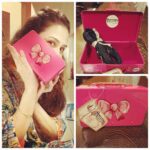 Gajala Instagram - Thank you for this Beautiful piece 😍 @pitaara.handmade I LOVED IT 😊 guys they have amazing stuff “pitaara trunks are great for wedding favors and trousseau”. go grab it now👍🏻 #pitaara #lovepink #slingbag #gajala #loveforbags #brand #peace #keepitsimple 😊