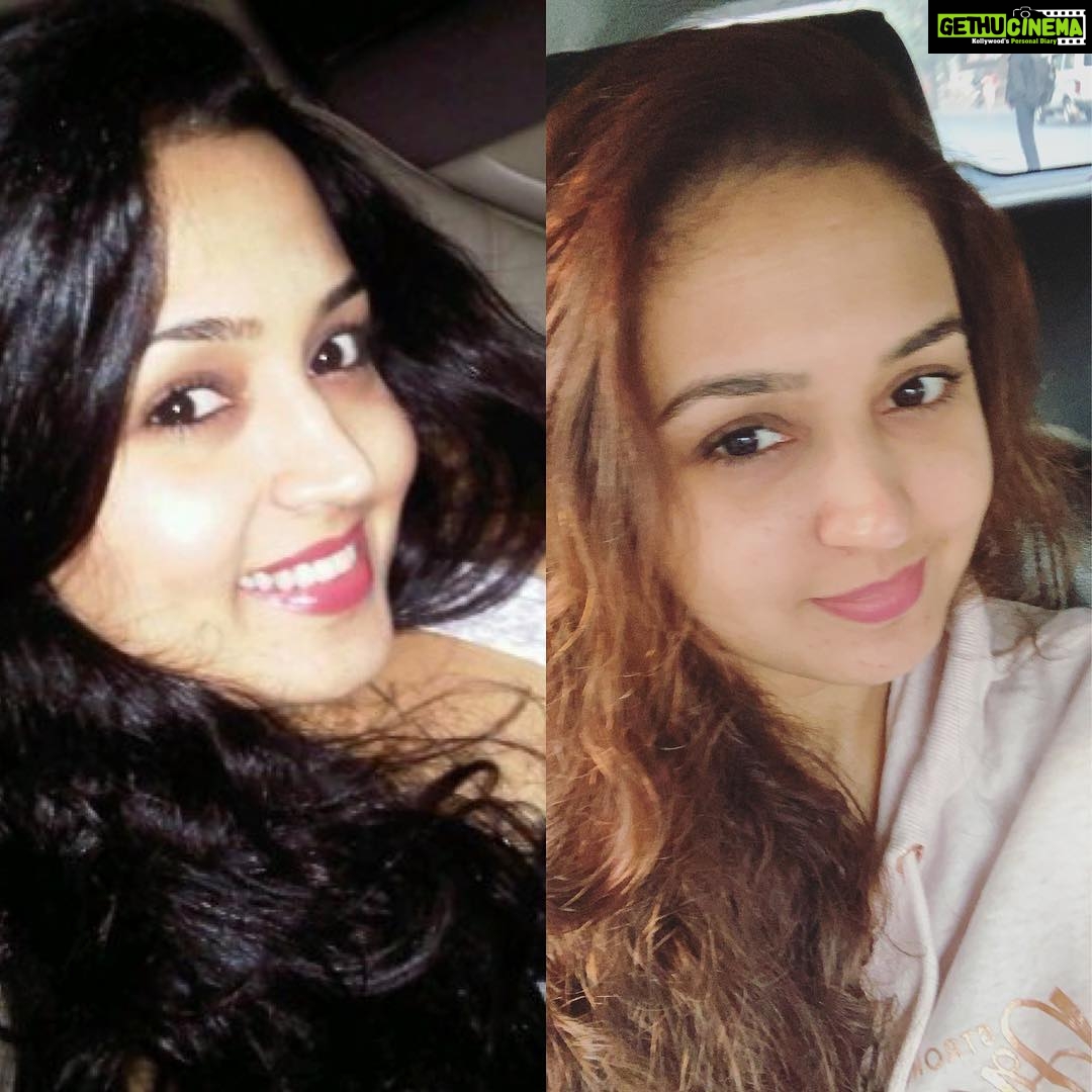 Gajala Instagram - smile says it all from 2009 to 2019 😄 #10yearschallange The best part is No make up look continues..All Natural😊 #blessedwiththebest #satisfying #thankyougod
