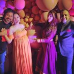 Gajala Instagram - The changes in ur body will last just for nine months, but the beauty of motherhood will embrace u for the rest of your life❤️ ALL MY LOVE TO THIS LITTLE ANGEL😘😘 cant wait to hold u in my arms🤗😘❤️ #babyshower #surveenchawla #gajala #gazala #motherhood #baby #babybump #friends #love @surveenchawla @akshaythakker @rubinadilaik @faisal_miya__photuwale ❤️