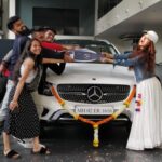 Gajala Instagram - Dreams do come true.. Pre wedding anniversary gift from hubby❤️ THANK YOU LOVE😘 @faisal_miya__photuwale thanks you guys for lovely gesture @autohangar and last but not the least my team 😘😘 thanks for being der for me each & every time I LOVE YOU ALL ❤️@_rishabh_shetty_ @ujwalgupta_ @swarralidesai @shravanbale Auto Hangar-Mercedes-Benz