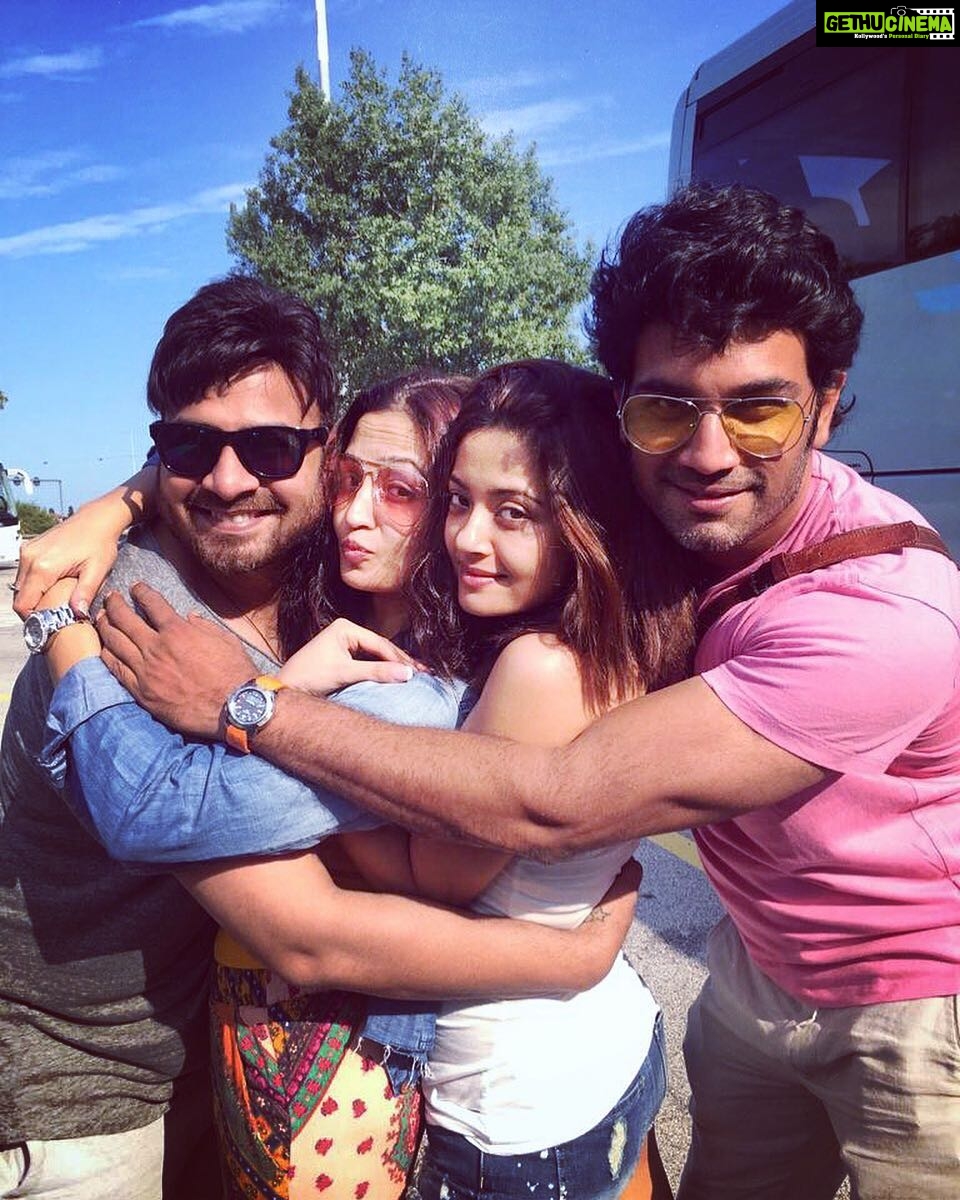 Gajala Instagram - Love & Friendships are meant to be cherished for life is short. π @faisal_miya__photuwale @sharadkelkar @surveenchawla π€π€ . #travelgram #traveldiaries #love #friendship #actorslife #actor #candid #lifegoals #positivity #postivevibes #europe