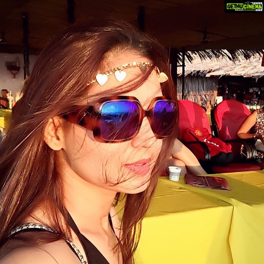 Gajala Instagram - Palm trees Ocean breeze Salty air Sunkissed hair Tans fade, but memories last forever! . #summer #ocean #sunkissed #sun #beachwear #shades#beach #instabeach #summerbody #goa #goalife #vacation #memories #throwback #zara #womenfashion#zarashades#influencer #vacationgoals
