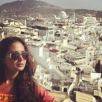 Gajala Instagram - LOVE❤️ @faisal_miya__photuwale #firasantorini #greekstyle #lovingit #traveldairies# Thíra, Santorini, Greek Island