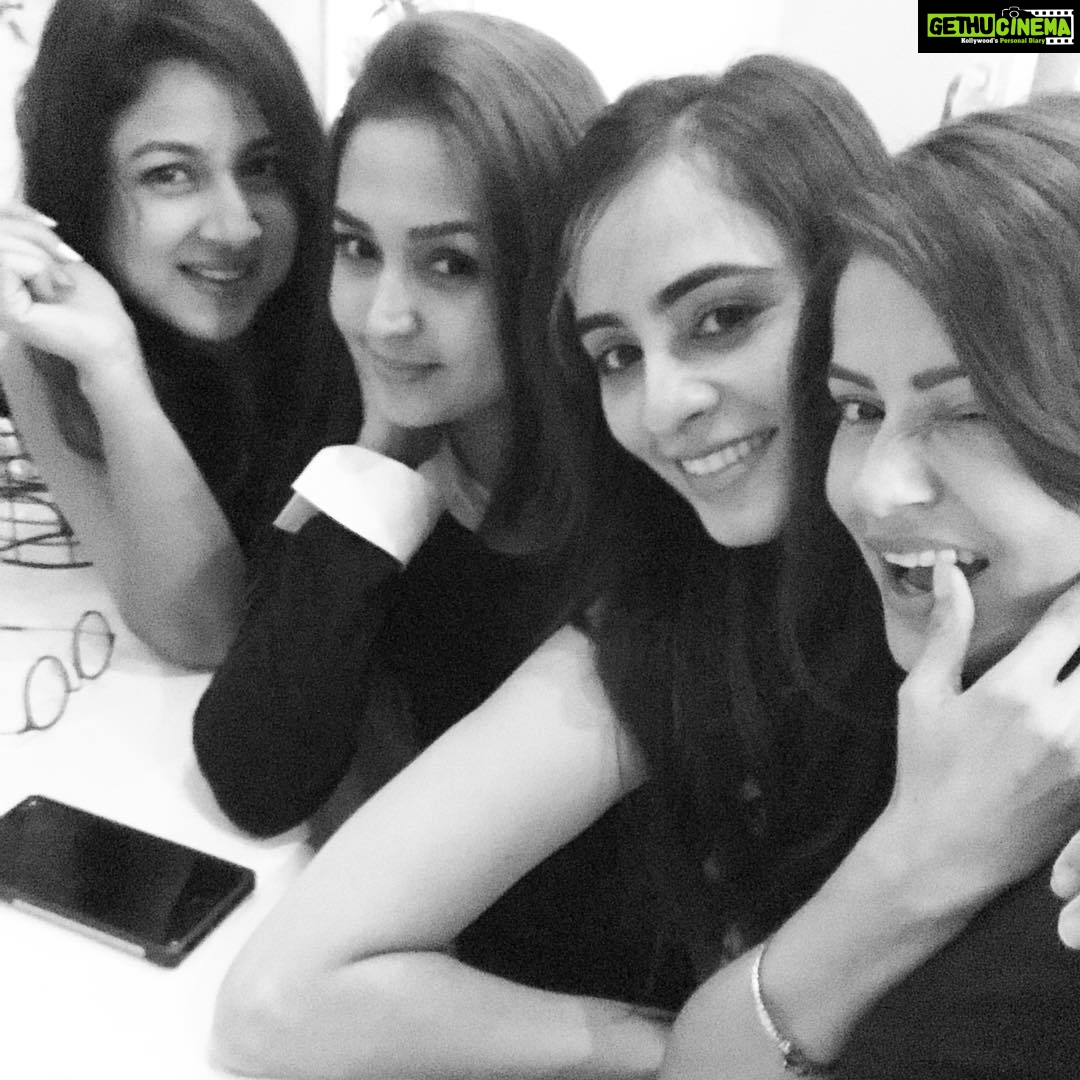 Gajala Instagram - “I do not exist to impress the world. I exist to live my life in a way dat wil make me happy” 😻 with my girls @keertikelkar @rubinadilaik @tintin3012 😘😘😘