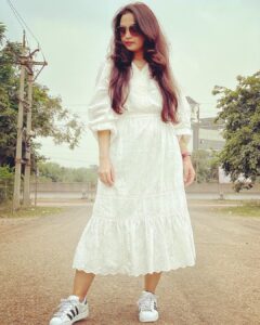 Gajala Instagram - Kill them with kindness🥰
.
.
.
.
.
.
.
.
.
#gazala #gajala #whitedress #burberry #shades #raipur #dior #lovemyself #instapic #instagram #instafashion #instadaily #photooftheday #keepitsimple