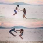 Gajala Instagram - Tryin stunts wth my two workaholic ppl 😜 @ujwalgupta_famouscrew @nitintankphotography u both are crazy, notorious , funny & most talented 👏🏻👍🏻 #teamworkmakesthedreamwork#mypeople#throwbackmemories#thailand#phuket#khaiisland#lovemyjob#musiclover #bucketlist❤️