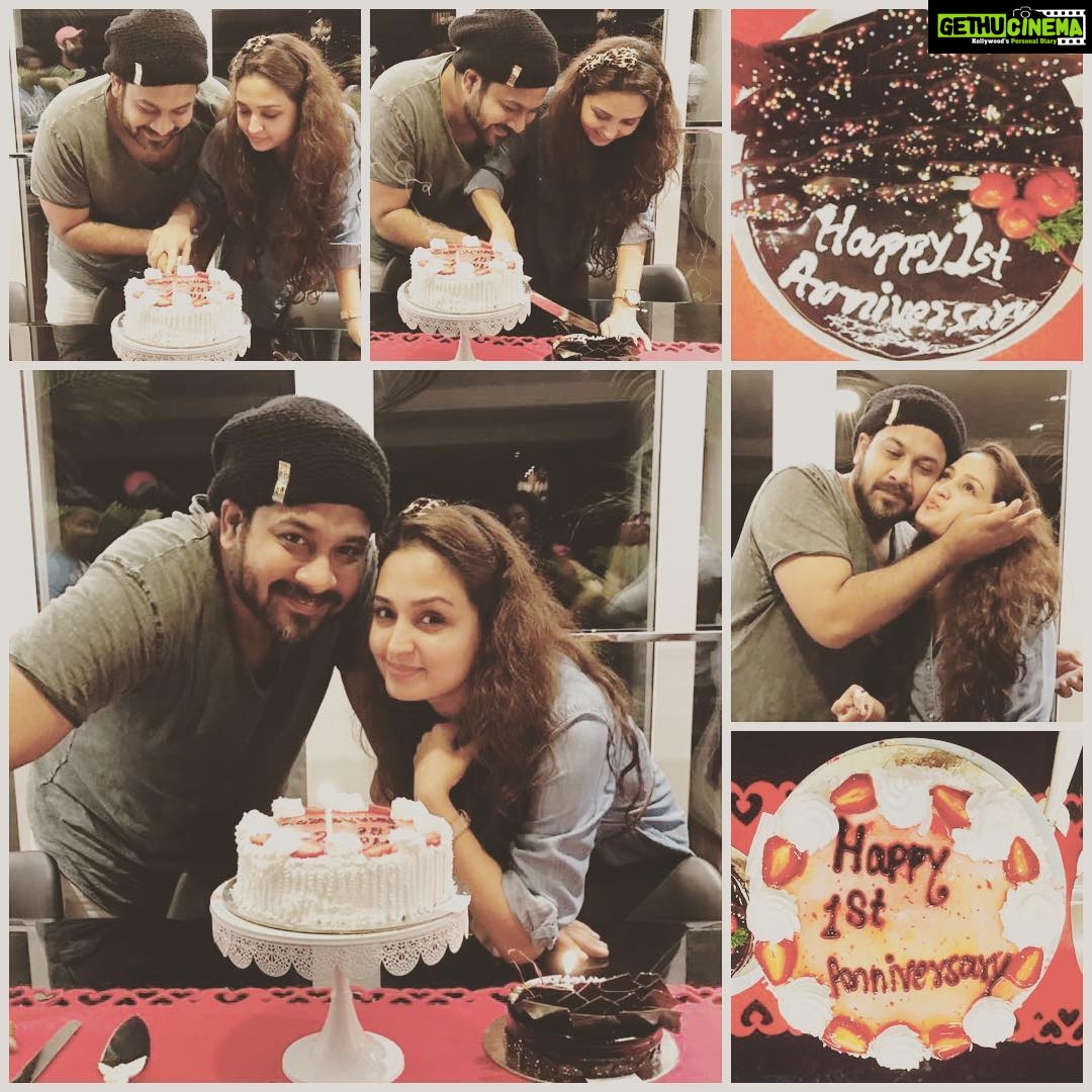 Gajala Instagram - My Precious gift frm ALLAH is u & ur worth everythg Love😘HAPPY 1st Wedding Anniversary❤️I Love u to the Moon & back😍@faisal_raza_khan @photuwalas