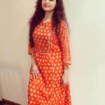 Gajala Instagram - Flaunting my indian ness…….😉😻 . . . THANK YOU😘 @rubinadilaik for this lovely outfit😍 . . . . Jewellery by @sanishjewels @sanjaysahijwani 😍 . . . . #gajala #gazala #instapic #instadaily #picoftheday #indianwear #simple #orange #color #instafashion #instagram #curlyhair