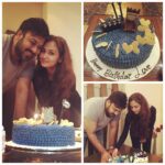 Gajala Instagram - Happy Birthday Love😘😘 special cake for all the hard & beautiful wrk♥️ keep goin 👍🏻👍🏻👍🏻@faisal_raza_khan @photuwalas #hubbylove #birthdaycake #partnerincrime #lightscameraclapboard #dırector ♥️♥️♥️