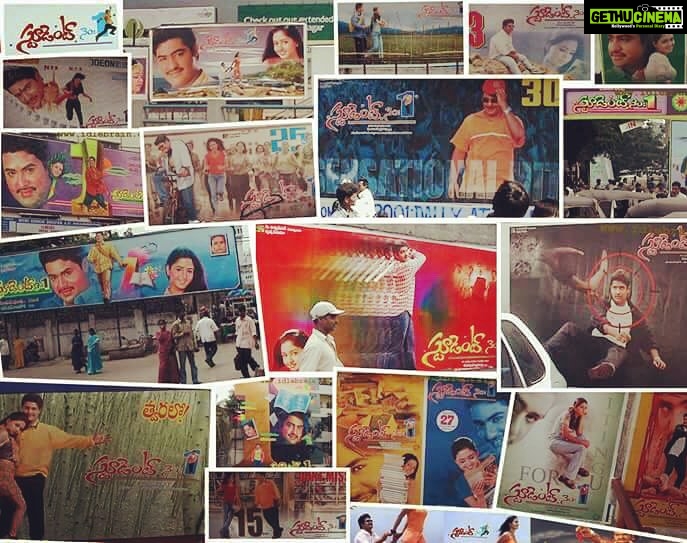 Gajala Instagram - Throwback memories....Sep 27th 2001 my 1st movie released( STUDENT NO 1) SS RAJAMOULI & TARAK miss u guys it was awesome working with both of u☺️