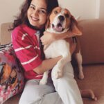 Gajala Instagram - You Are Loved……….❤️😍😻 . . @bucket_thebeagle 🥰😘 .. . . . . #gajala #gazala #bucketthebeagle #pinklove #doglover #dogsofinstagram #dogmom #mybaby #pink #tommyhilfiger #zara #instafashion #instagram #instadaily #purelove #beaglesofinstagram #instastyle #picoftheday
