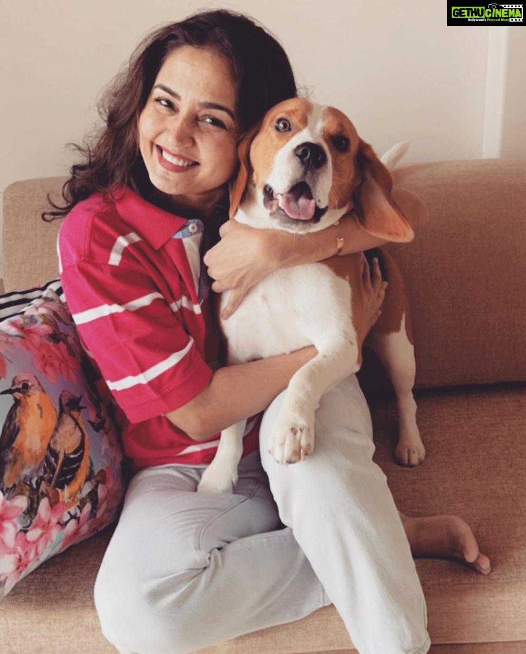 Gajala Instagram - You Are Loved……….❤️😍😻 . . @bucket_thebeagle 🥰😘 .. . . . . #gajala #gazala #bucketthebeagle #pinklove #doglover #dogsofinstagram #dogmom #mybaby #pink #tommyhilfiger #zara #instafashion #instagram #instadaily #purelove #beaglesofinstagram #instastyle #picoftheday