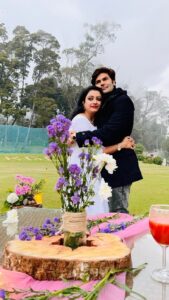 Ganesh Venkatraman Instagram - Pre Valentine Surprise in the foggy mountains ! Moments of happiness come with the unexpected. 🥰 Partner in crime: My best friend Rashmi & Ajit @kodaiinabox Beautiful decor, yummy food and Rashmi's  world famous jokes 🥲😜 Contact @kodaiinabox for events ,destination weddings, birthday surprises in kodaikanal! They are best in business ❤ #prevalentines #celebratinglife #celebratinglove