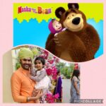 Ganesh Venkatraman Instagram - It's funny how every Dad relates to a Cartoon Character at some point in time 🤣🤣 Do u guys have any such favourite cartoon characters u relate to? Do share with me here 😉😉 #fortheloveofcartoons #daddydaughter #mashaandthebear #bearhugs