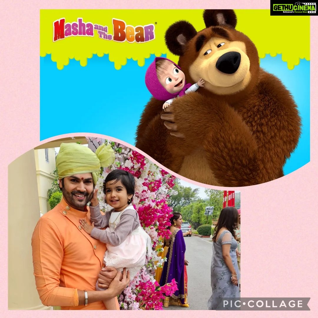 Ganesh Venkatraman Instagram - It's funny how every Dad relates to a Cartoon Character at some point in time 🤣🤣 Do u guys have any such favourite cartoon characters u relate to? Do share with me here 😉😉 #fortheloveofcartoons #daddydaughter #mashaandthebear #bearhugs