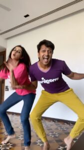 Genelia D'Souza Instagram - 20 is just a number..
Heading to eternity @riteishd 💚💚💚

It’s all about the madness 😆😆😆