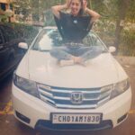 Gurleen Chopra Instagram - The cars we drive says a lot about us.... 7 years to togetherness,,, You are my first automatic sunroof gorgeous my next cars can not take your place I love you 🚗🚗 HAPPY BIRTHDAY my cutie billi Mumbai, Maharashtra