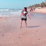 Gurleen Chopra Instagram - One of the best ever Valentine’s Day of my life... love is in the air... happy valentines to all 🏖🏖💖💖..... GC Anjuna Beach Goa 4 Tourism