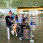 Gurleen Chopra Instagram - Ready for Valentine’s Day with new destination & new energy with lots of love 💖 💖 Terminal 2 Chatrapati Shivaji Terminal Mumbai