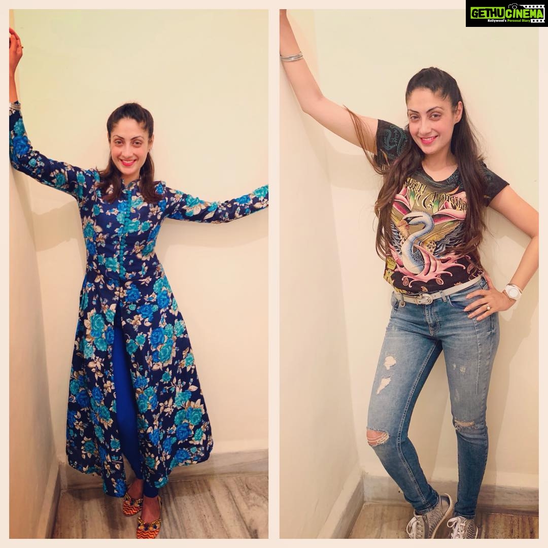 Gurleen Chopra Instagram - Contest... tusi Gurleen chopra nu ohna di aun vali punjabi movie jaddi sardar Vich chubby punjabi girl ya toned modern girl de Roop ch dekhna Chaunde ho ?? #sippy_gill #jaddi_sardar #dilpreetdhillon #punjabimovies #fivewood_media