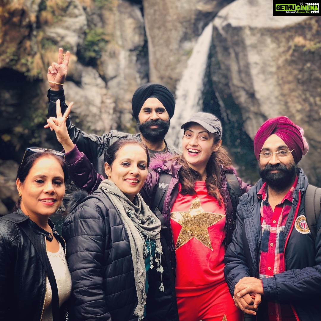 Gurleen Chopra Instagram - Until you spread your wings, you will have no idea how far you can fly...#enjoylife #treckingtrip#kauravkund @backpackhikers Nalagarh Himachal