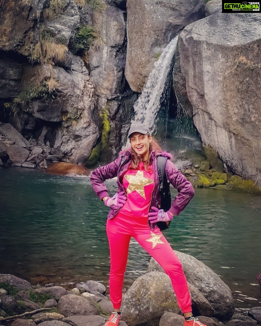 Gurleen Chopra Instagram - Vo Mil gya jiski hume kabse talaash thi ... #new life# new beginning #treckking trip# karuvkund @backpackhikers lots of pics & videos coming soon Rajgarh, Himachal Pradesh