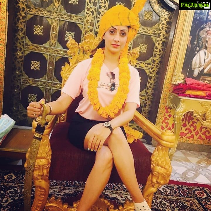 Gurleen Chopra Instagram - Main teri Rani tu Raja mera, sapno mein dekha hai chehra tera..... Jaipur, Rajasthan