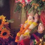 Gurleen Chopra Instagram – Ganpati Aarti 🙏🏻