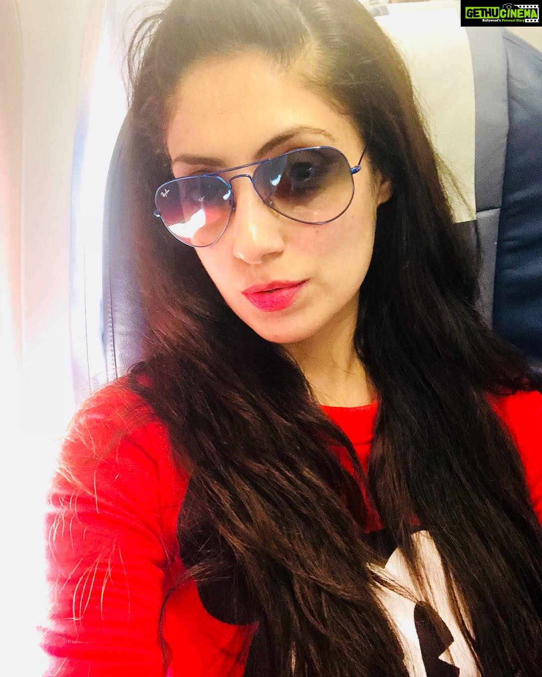 Gurleen Chopra Instagram - Nothing is better than going home to family & eating good food and relaxing Terminal 2 Chatrapati Shivaji Terminal Mumbai