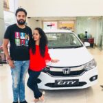 Gurleen Chopra Instagram - May your new car take you to new places with new people and open up new opportunities in your life congrats both of you 👫... Honda Courtesy Honda