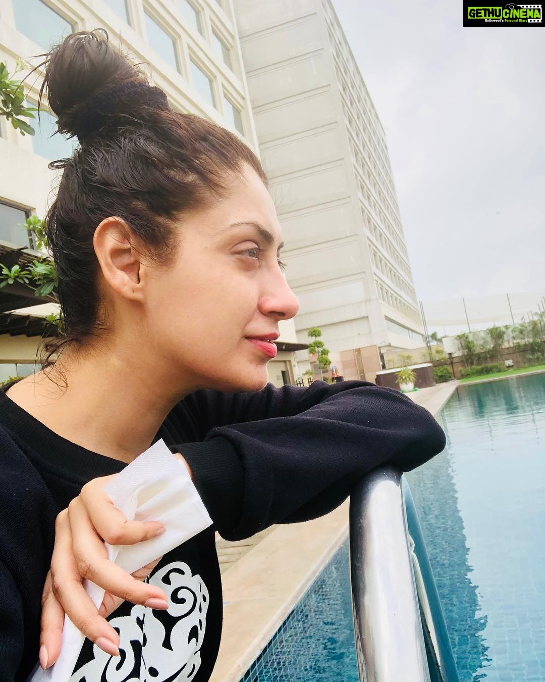 Gurleen Chopra Instagram - Gudmng delhiiiii