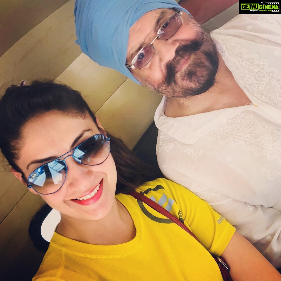 Gurleen Chopra Instagram - No one in this world can love a girl more than her father ( happy Father’s Day )