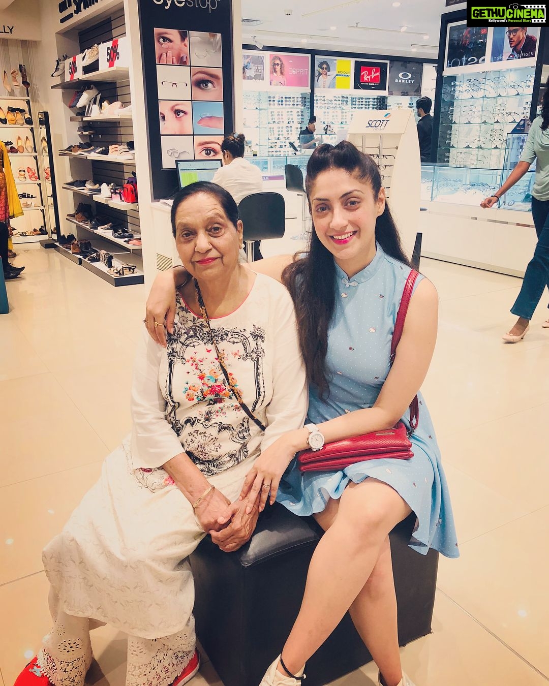 Gurleen Chopra Instagram - God could not be everywhere & therefore he made mothers ( happy Mother’s Day to everyone) Inorbit Mall